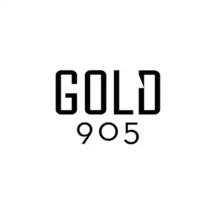 Black text reading ’GOLD 905’’ in a minimalist design.