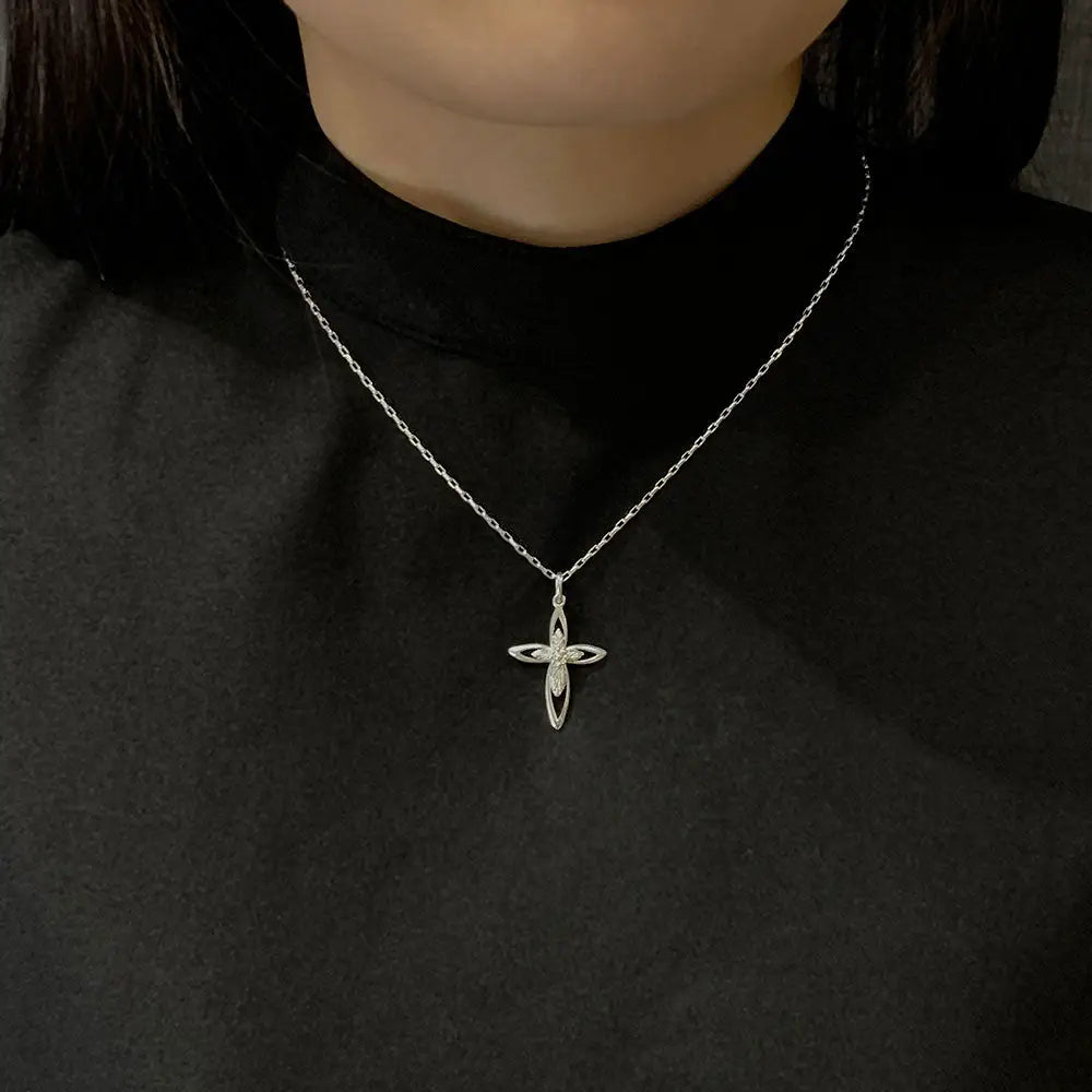 CROCI GIUBILEO 2025 Sterling Silver Necklace (G13) - LeCaine Gems