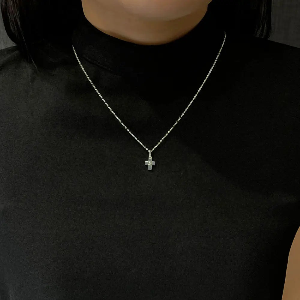 CROCI GIUBILEO 2025 Sterling Silver Necklace (G2) - LeCaine Gems