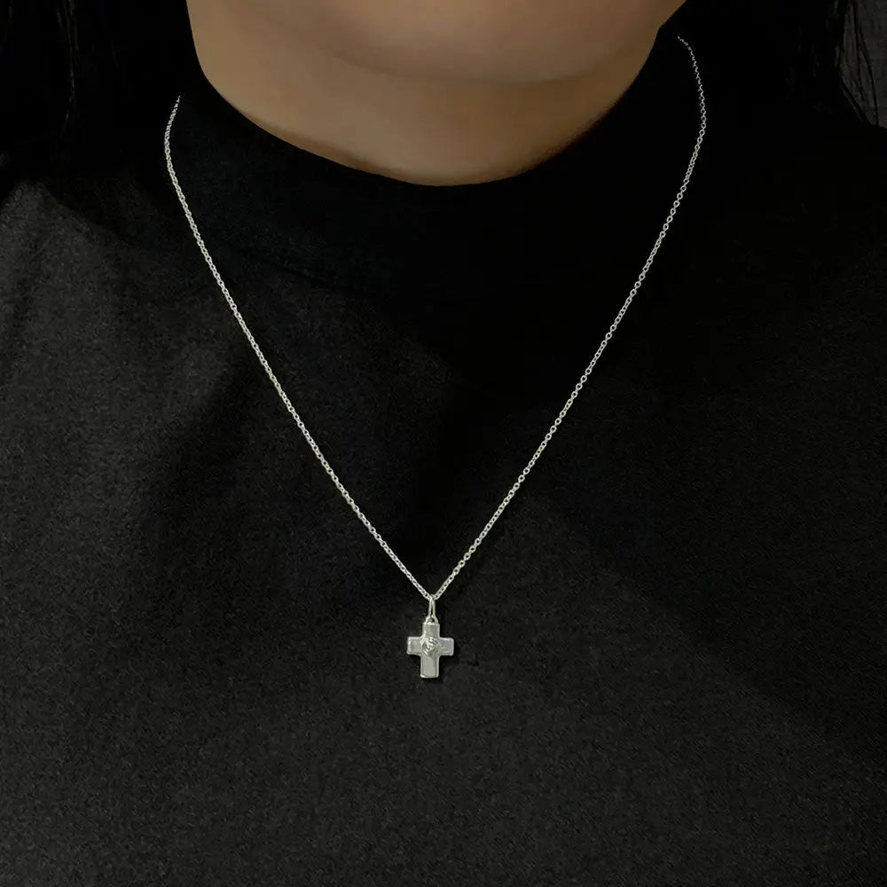 CROCI GIUBILEO 2025 Sterling Silver Necklace (G3) - LeCaine Gems