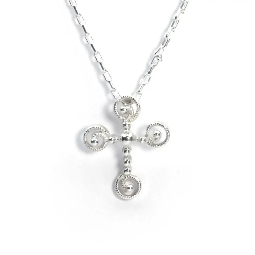 CROCI GIUBILEO 2025 Sterling Silver Cross Necklace (G8) - LeCaine Gems