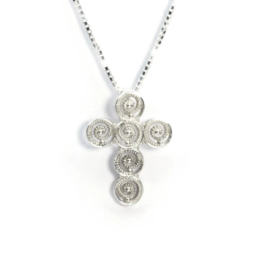 CROCI GIUBILEO 2025 Sterling Silver Necklace (G9) - LeCaine Gems