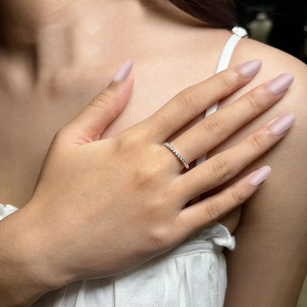 Liana Ring in 14K Gold - LeCaine Gems