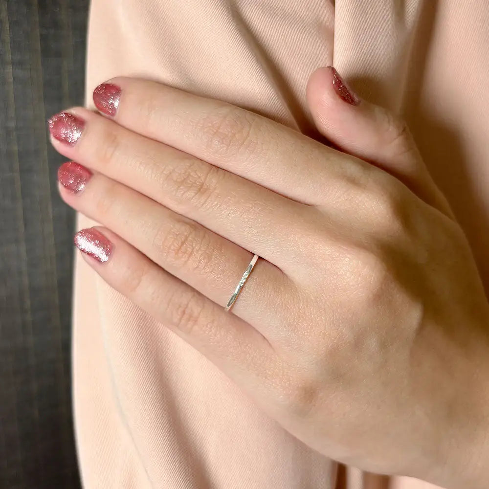 Lilian Ring in 14K Gold - LeCaine Gems