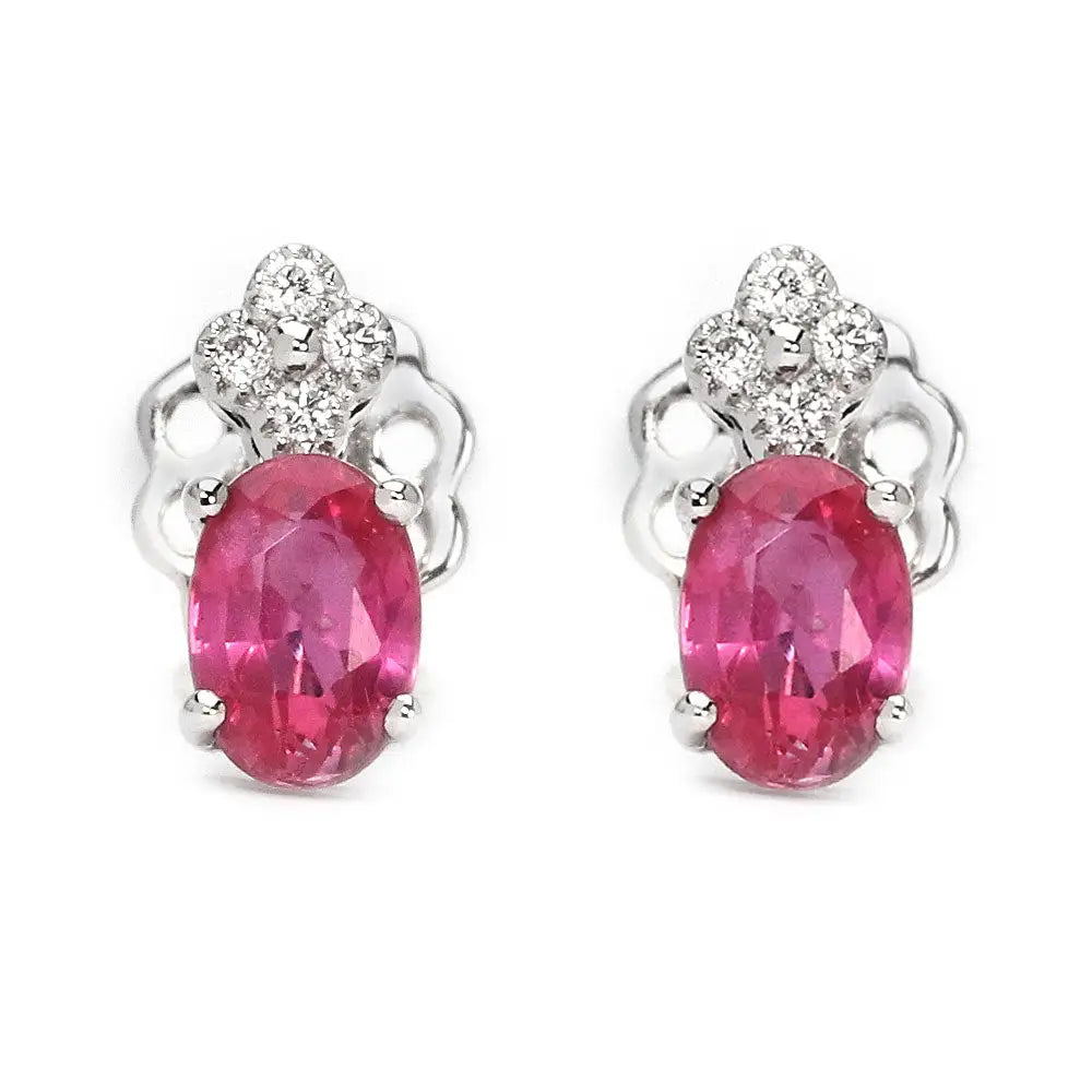 Marisela Natural Ruby Earrings - LeCaine Gems